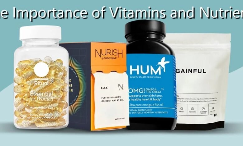 vitamins and nutrients