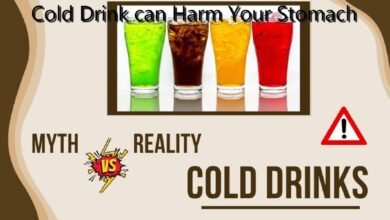 cold drink can harm your stomach